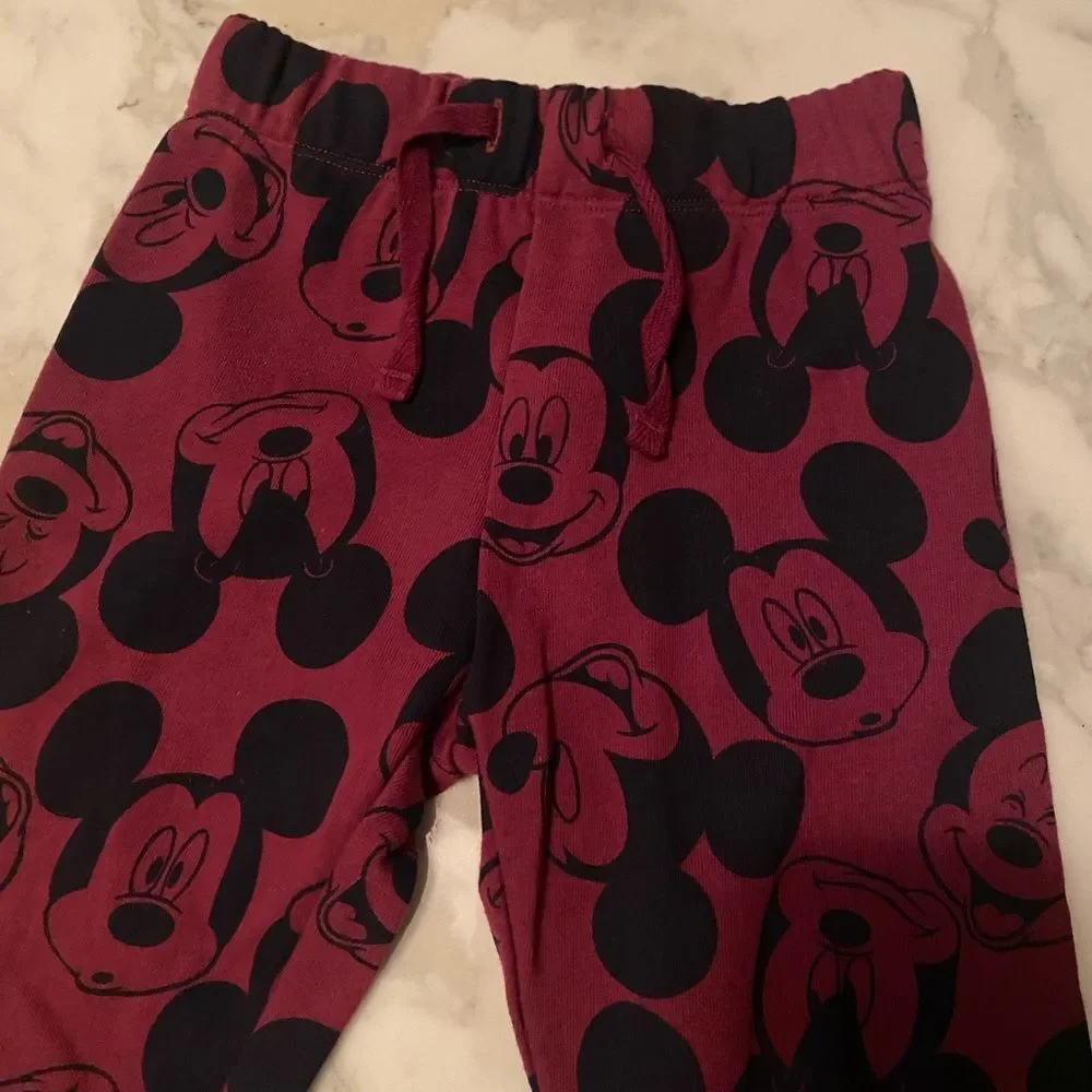 Disney Mickey Mouse Sweatpants‎ Baby Size 18/24 Months